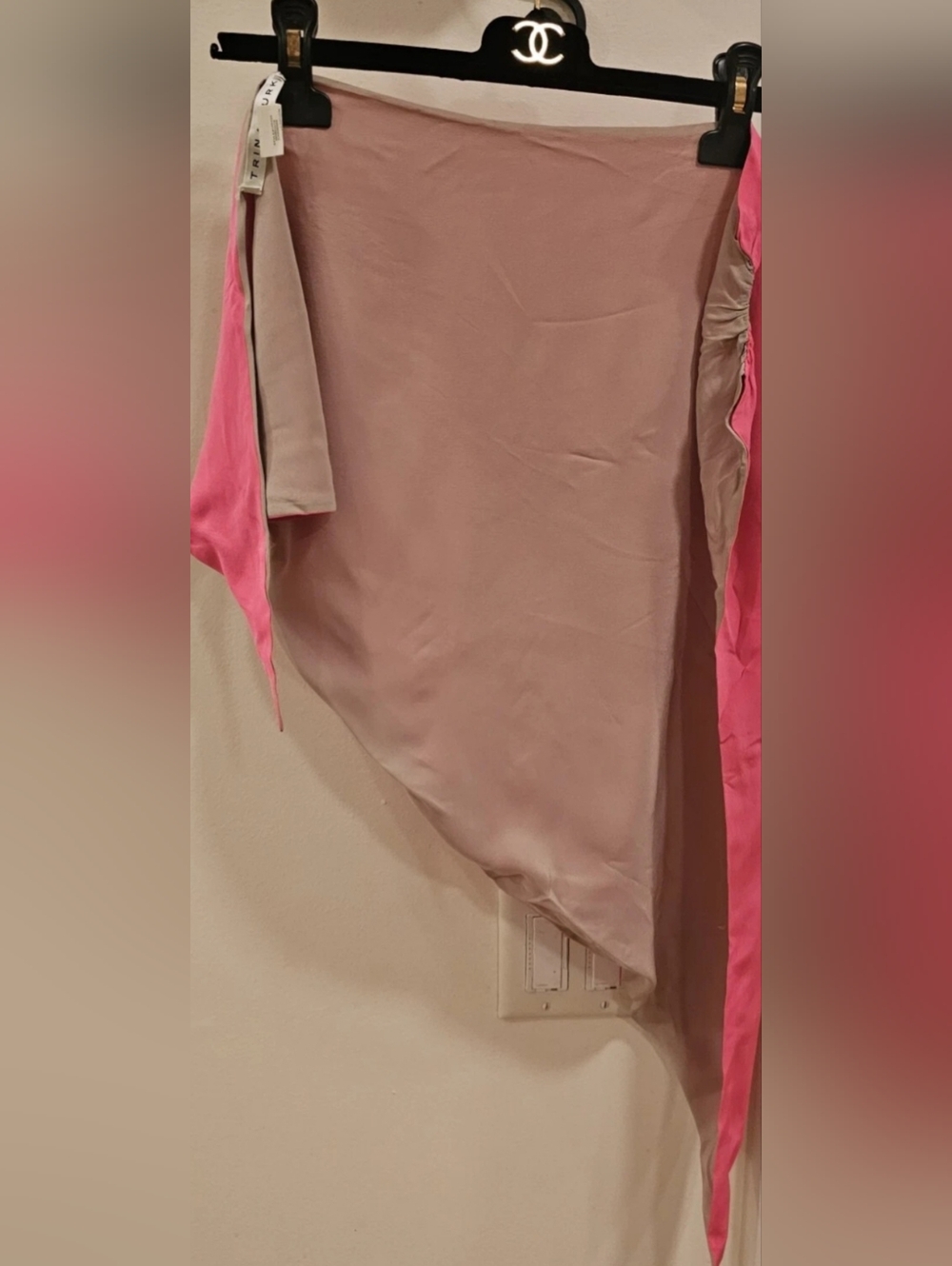 Trina Turk Sleveless Silk Doublesided Top. Size S